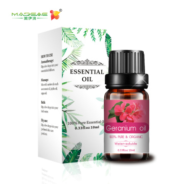 OEM/ODM 100% Pure Organic Natural Geranium Essential Oil