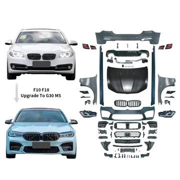 Full Set Facelift Bumpers and Body Kit for BMW 5 Series F10/F18 to G30/LCI M5 2011-2017 Upgrade