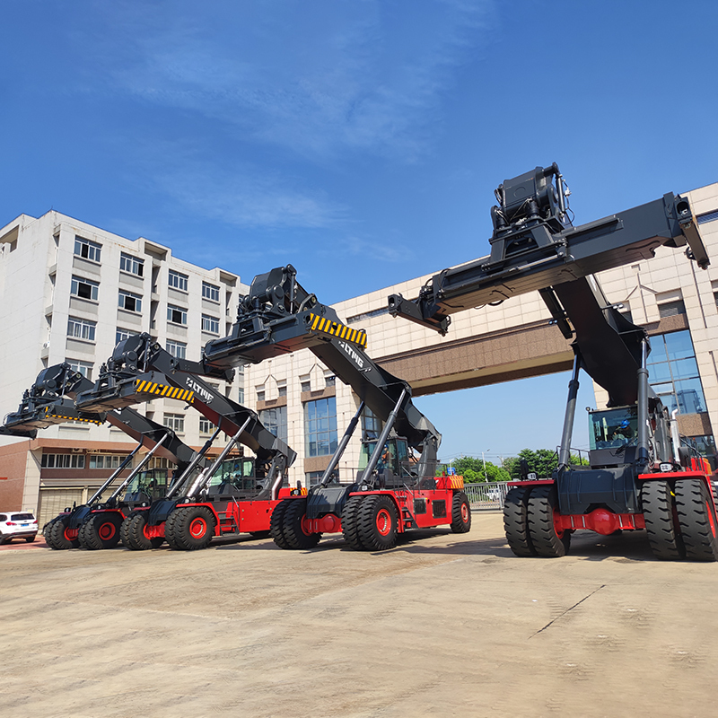 Hot Sale 45 Ton Diesel Container Handler Reach Stacker Forklift