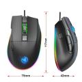 Mouse da gioco programmabile a 8 chiavi