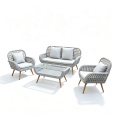 Modern Luxury PE Rattan Sofa Set