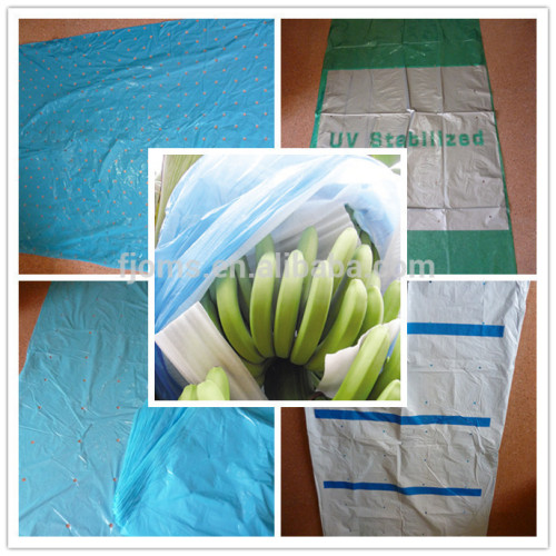 Banana bunch cover bag for expelling parasite