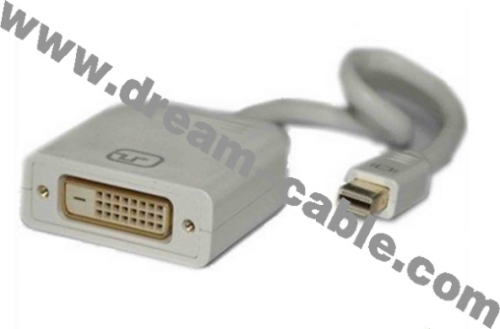 Mini Displayport Male to DVI Female Adapter Cable