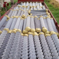 galvanized used chain link mesh fence