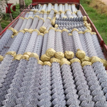 galvanized used chain link mesh fence