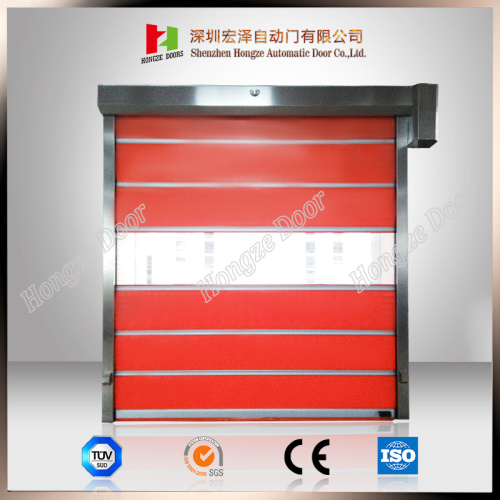 Yndustriële PVC Fast High Speed ​​Rolling Door