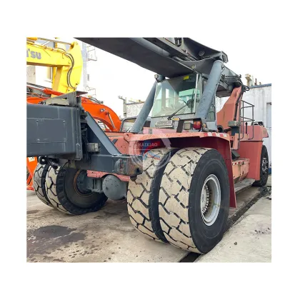 Used Kalmar DRF450-60S5K 45 Ton Container Reach Stacker for Port Transportation