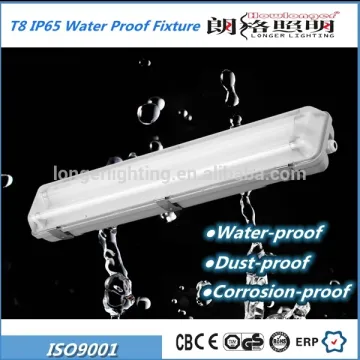 T8 2x18w IP65 tri proof light fixture fluorescent