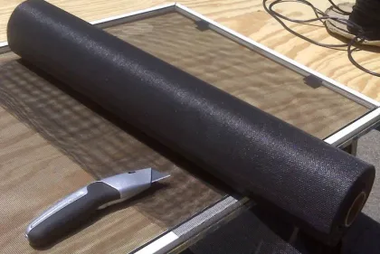 fiberglass plain window screen /mosquito protection window screen