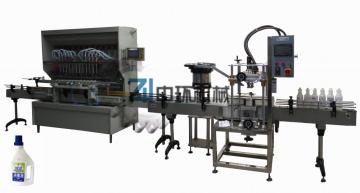 anticorrosive straight line type filling machine