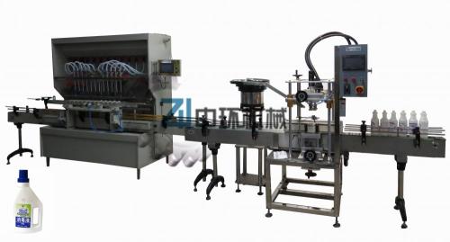 anticorrosive straight line type filling machine