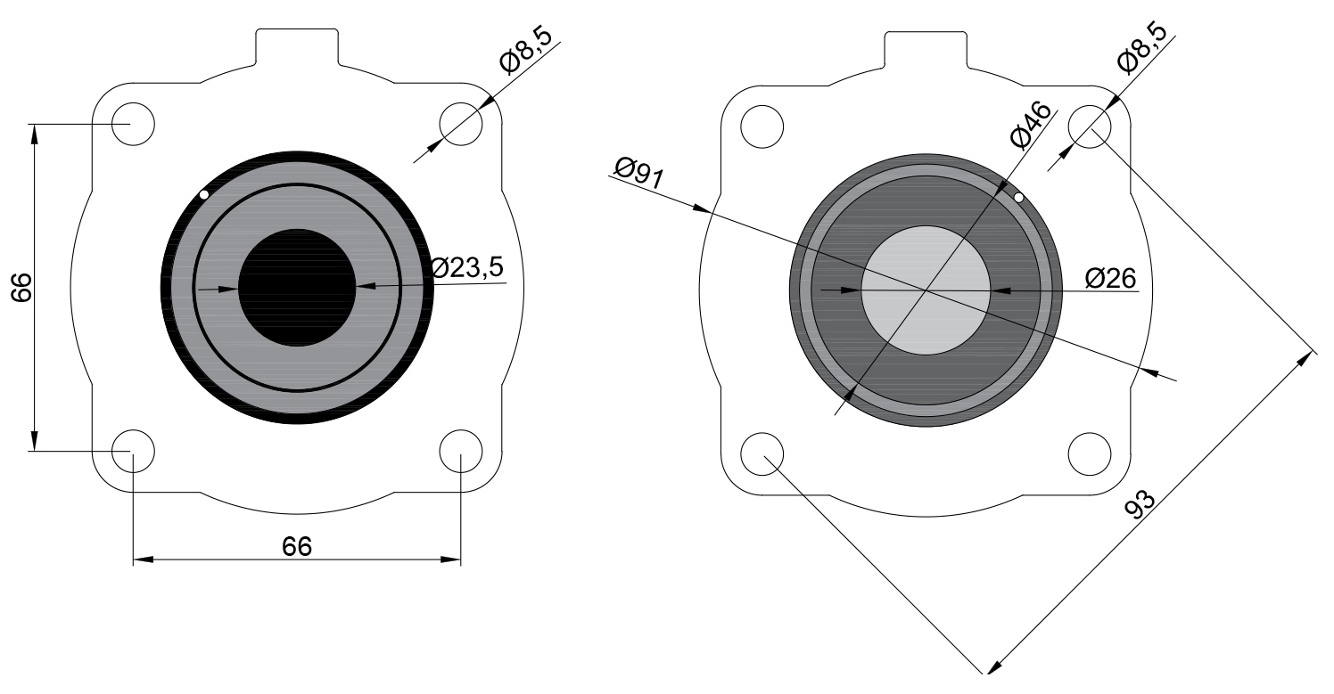 K2546 Shock Kit RCAC25T4, DD4, FS4