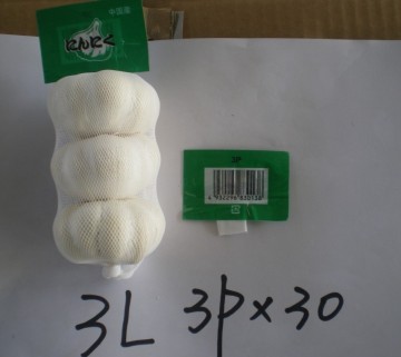 Pure white garlic 3p
