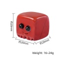 Red Jasper Cube block Spirit 20mm Handmade Craved Ornaments Home Decoration