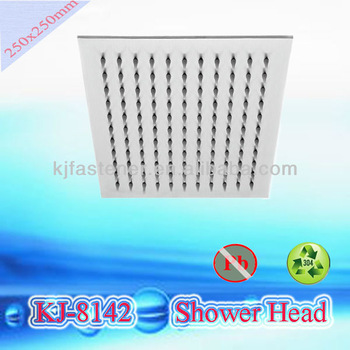 New nickle brushed stainless steel rain spa shower head