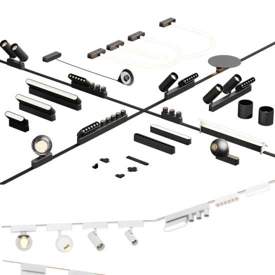 Tendencia Modern Recessed LED Track Lighting for Home and Commercial Use