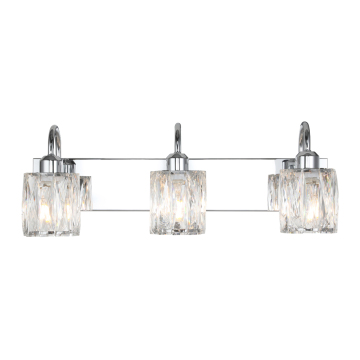 Villa Decor Creative Design Chrome E26 Wall Bathroom Sconce