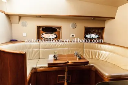 waterwish QD 43 yacht fiberglass luxury yacht with price