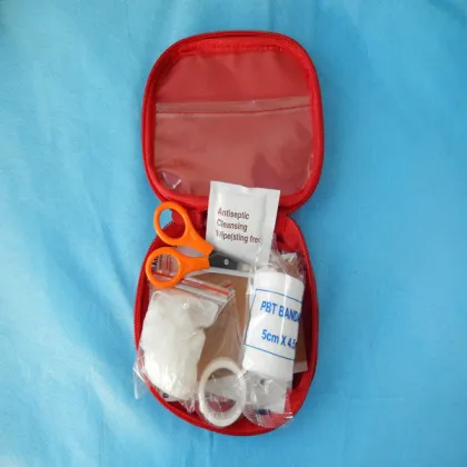 First aid supplies first aid kit