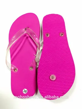 women's transparent eva beach slipper flipflop