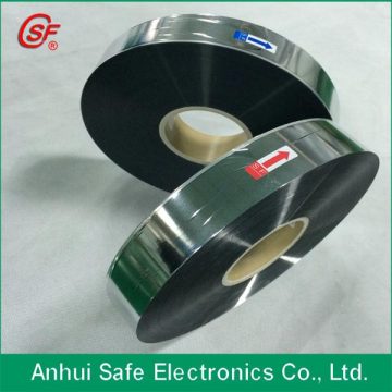 metallized film for capacitor use