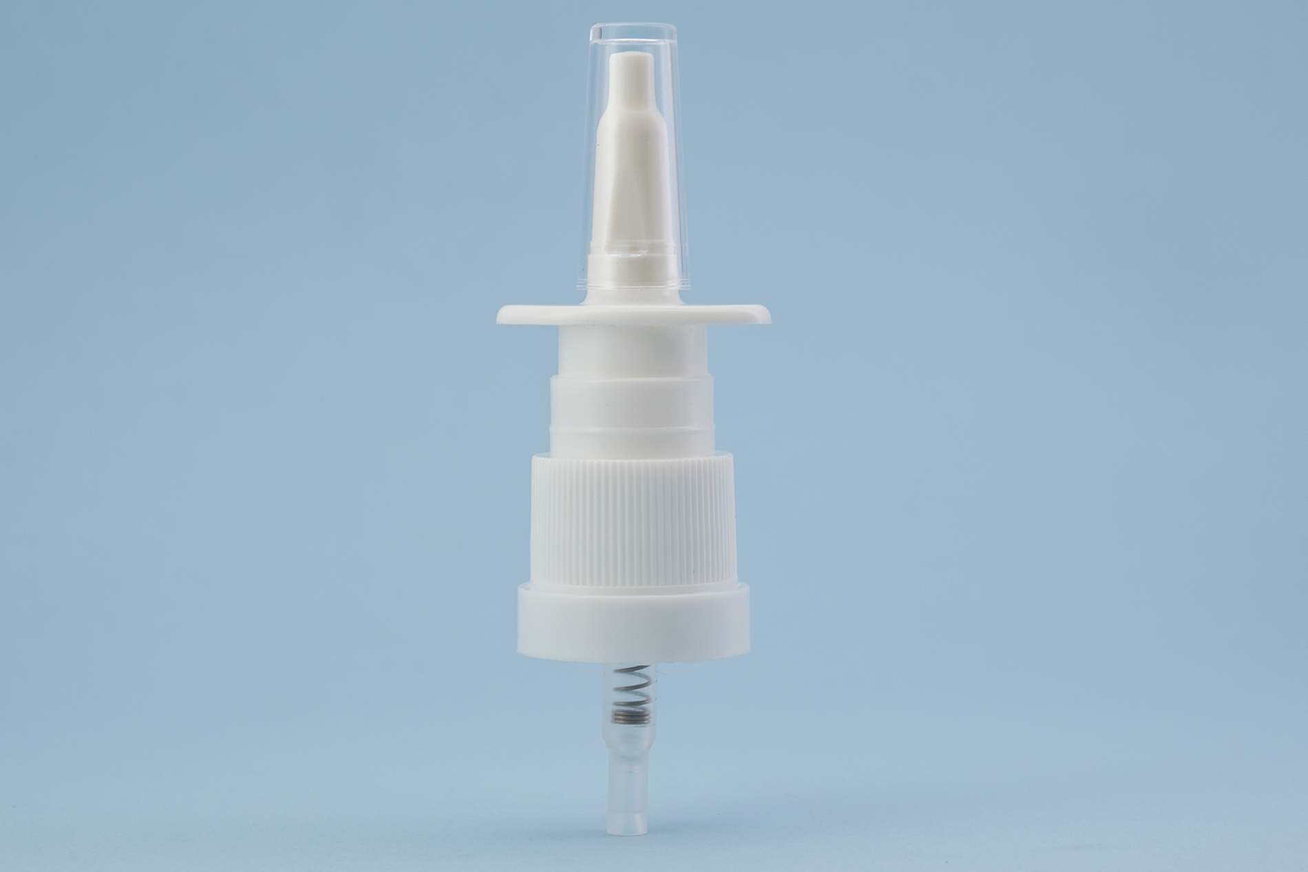 18/415 white ribbed tamper evident nasal sprayer