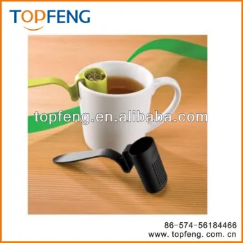 Clip-on Tea Plastic Strainer