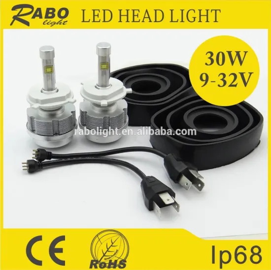 Auto parts h4 hi lo hid xenon bulb h4 h7 led headlight