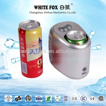 mini cooler fridge hot sale 2016 12V XHC- 1 liter /refrigerator price without compressor capacity 1L small car fridge