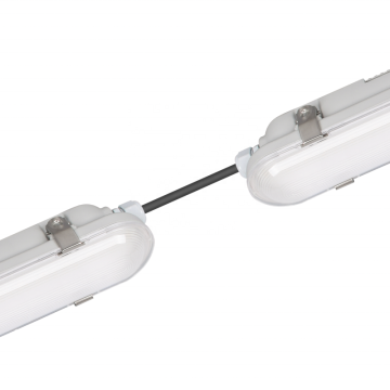 IP66 IK08 4000K Industrial LED Triproof Light Fixture