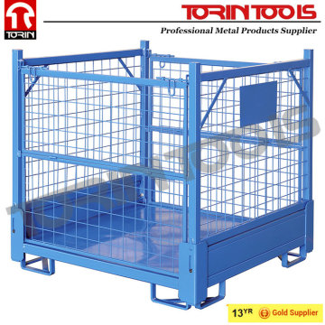 European Folding Small Welded Steel Wire Mesh Container