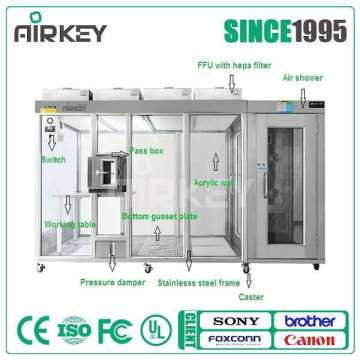 ISO5 Clean Room Booth with Air Conditioning System