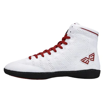 Custom Logo Lightweight Anti-Slip Boxing & Wrestling Shoes for Men