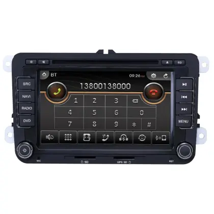 Volkswagen in dash navigation car dvd gps player
