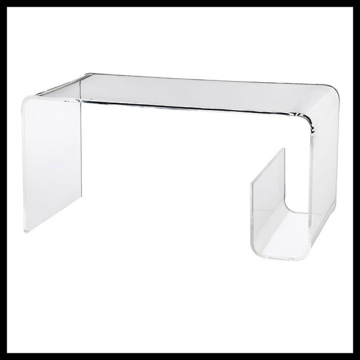 long acrylic foldingtable,modern acrylic tea table