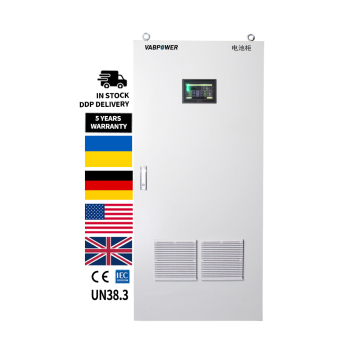 High Voltage Energy Storage System 20KWH-100KWH LiFePO4 Stackable Battery Cabinet