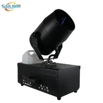 2000W Professional Snow Machine for DJ Disco Parties with Remote Control