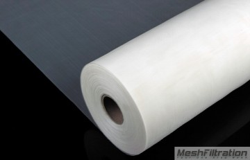 High Tension 43t 110 Mesh White / Yellow 100% Polyester Printing Mesh