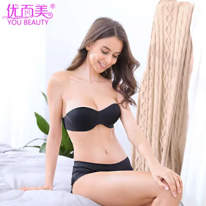 Newest Fashion Sexy Adhesive Bra Invisible Silicone Bra For Women