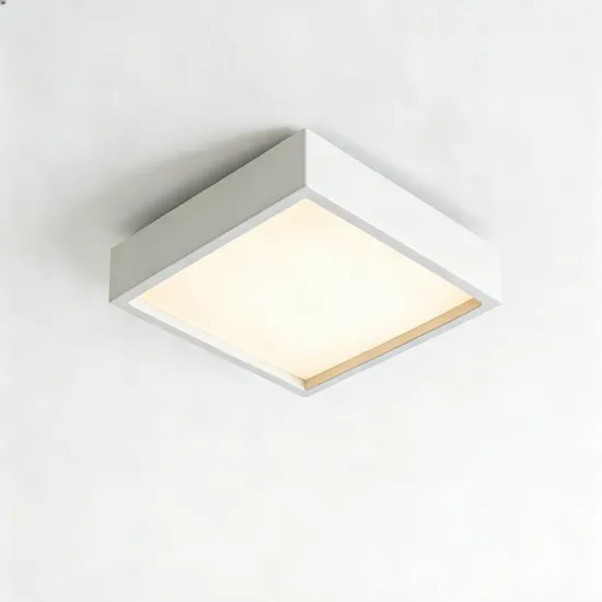 LED ceiling lamp with diffused lighting