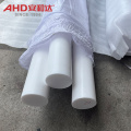 Barra de ptfe blanca para ingeniería