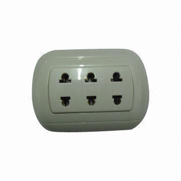 Latin America PC/ABS Copper Six Small Size Holes Socket