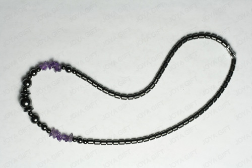 Collier hématite