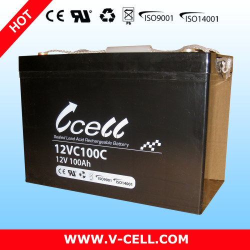 Hot Sale Solar Sersies Battery Solar 12-100 Hybird Gel Battery