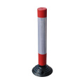 800mm high quality plastic road traffic warning bollard