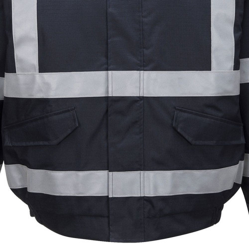 High quality warm bomber jacket reflective workwear