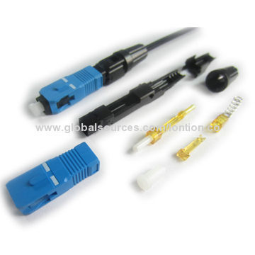 SC UPC Fast Connector, Used to Align and Join Two or More Fibers with Different Connection Type