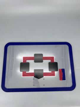PC adjustable height basketball board