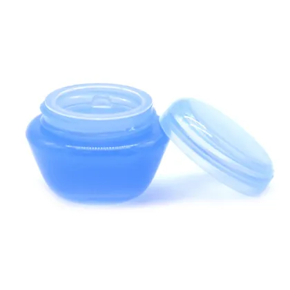 Yuyao factory Crete sample 5ml 10 grams mini plastic pp container face eye cream cosmetic jar