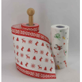 Багаторазовий кухонний паперовий рушник OEM Christmas Decoration Printed